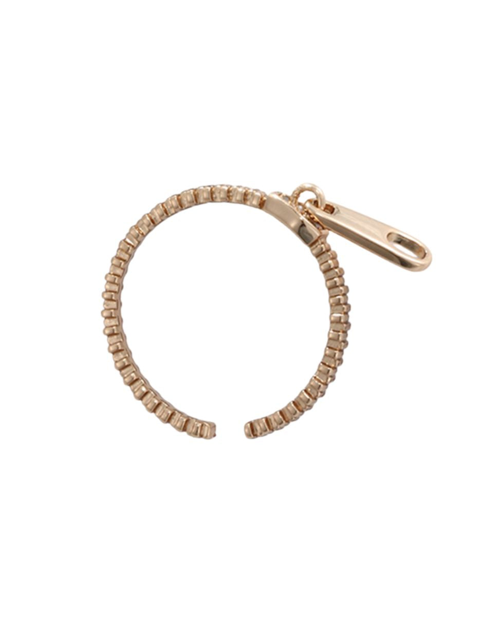 Anillo de oro laminado estilo de cierre ajustable