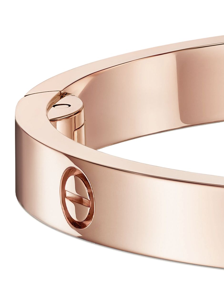 Brazalete rosado con piedras