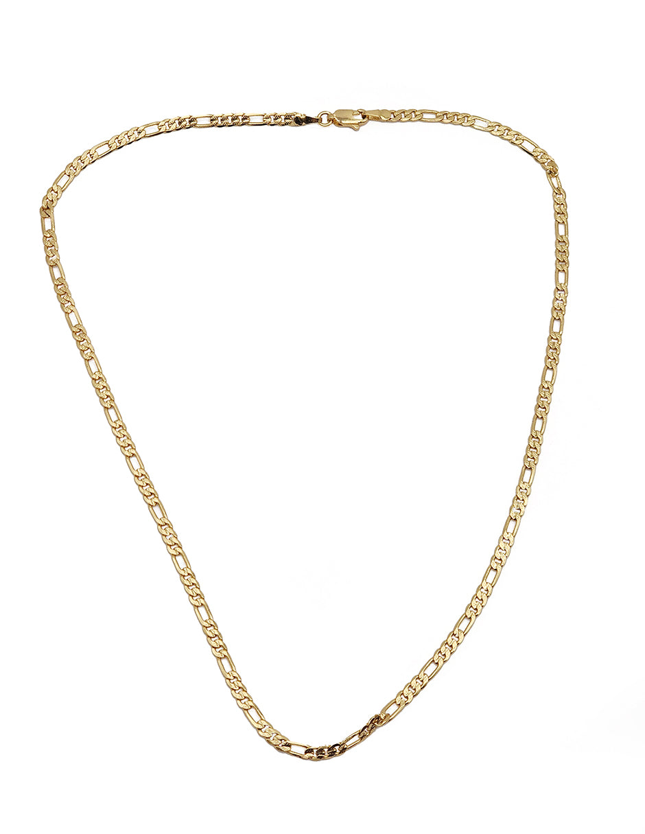 Cadena Cartier adiamantada Oro Laminado Moon