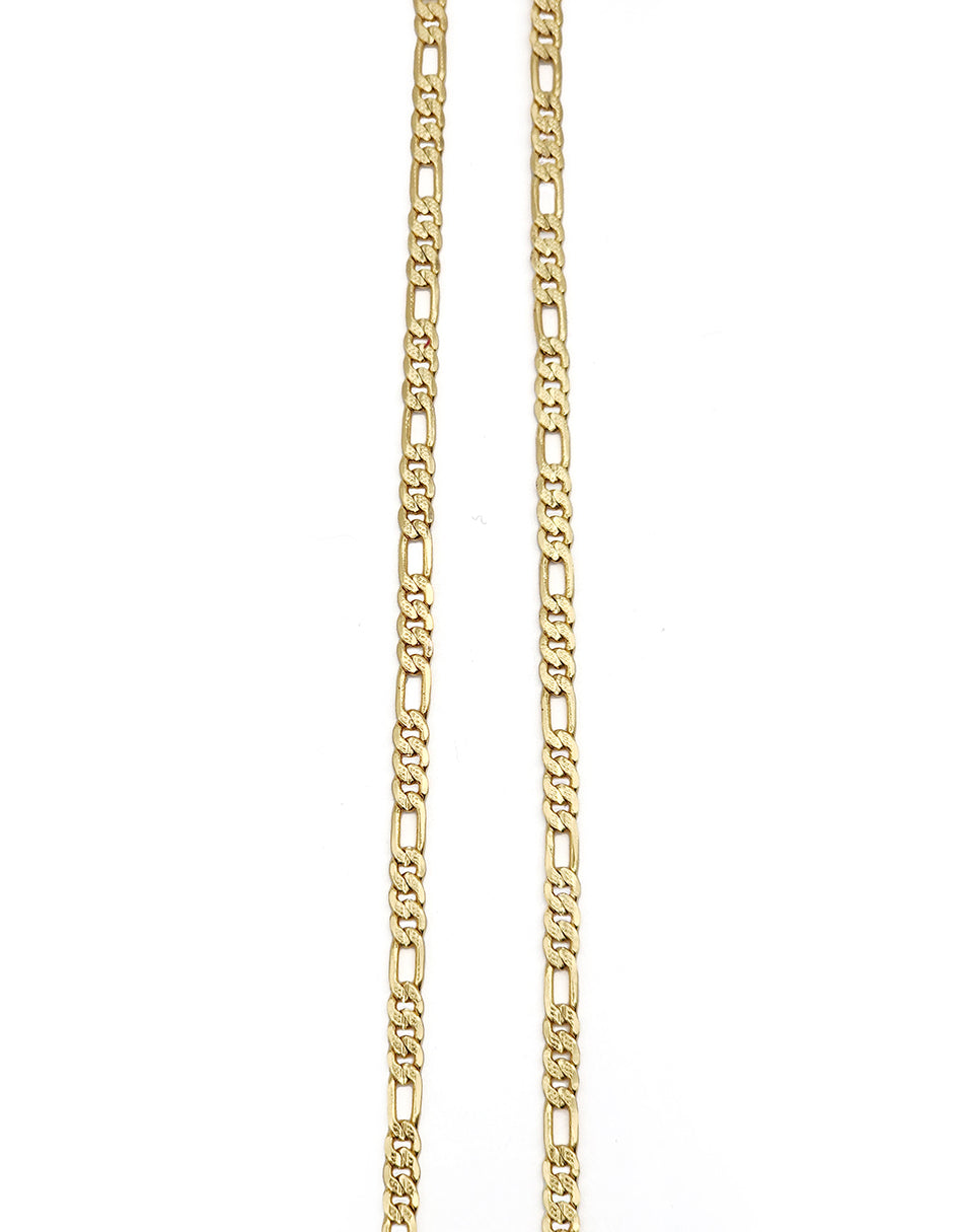 Cadena Cartier adiamantada Oro Laminado Moon