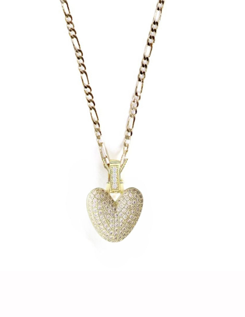 Collar con dije de la A a la Z de globo en Oro laminado