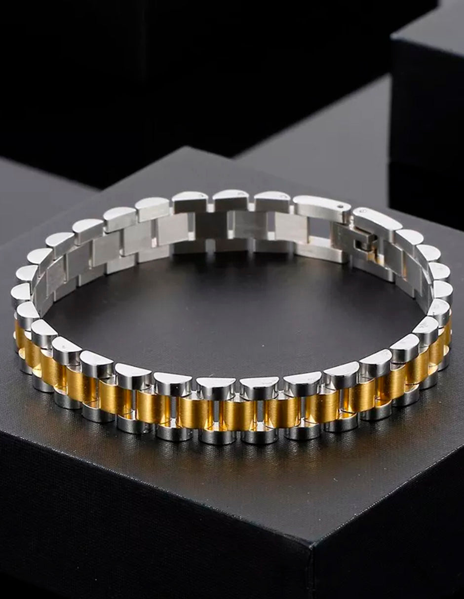 Pulsera Combinada Acero Inoxidable