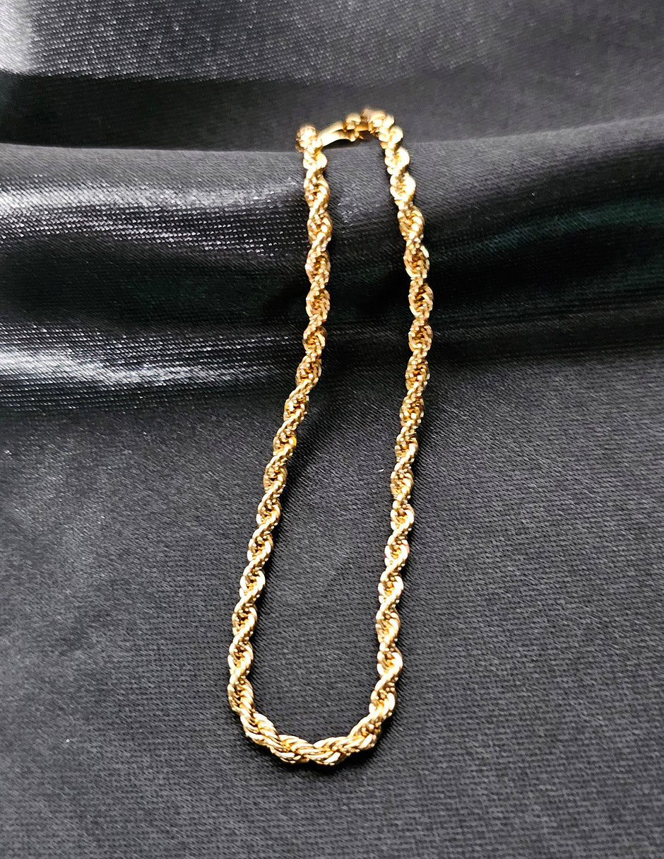 Pulsera Torzal Oro Laminado Moon